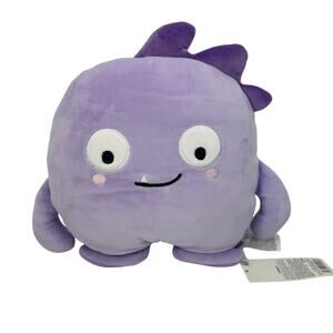 MINISO Purple Little Monster Plush Stuffed Animal Toy 14" NWT Rare